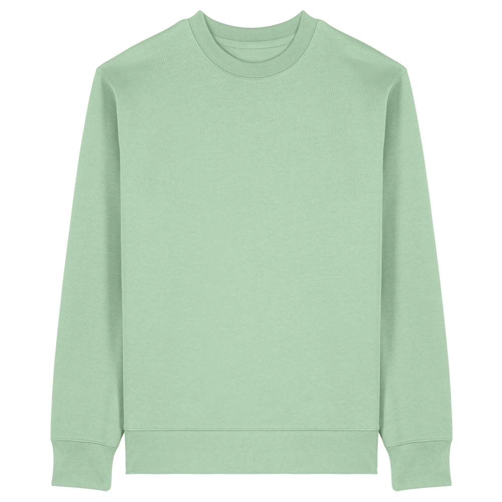 Cambio 2.0 Maglione in cotone biologico personalizzazione stsu178 - Misty jade