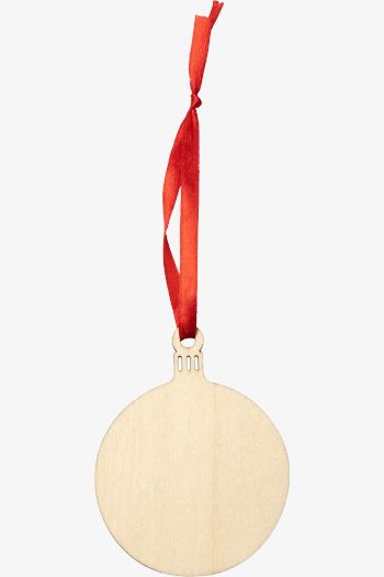 Image produit Jingle wooden Christmas bauble st-xm1305-bo