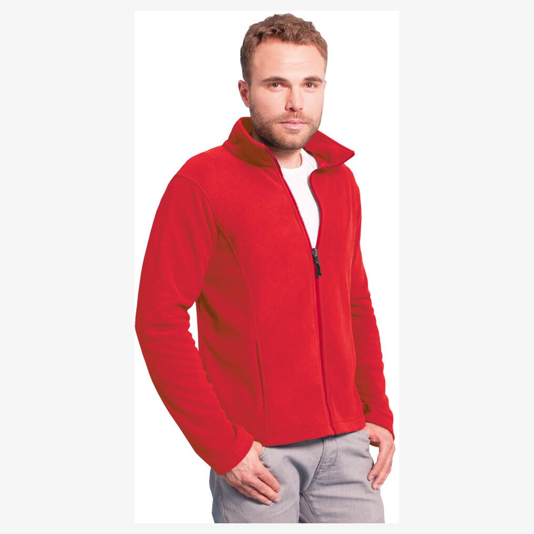 Jaqueta de moletom masculina c+ 7910 personalização - Orange