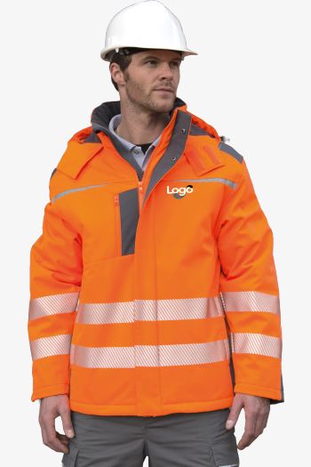 Image produit Dynamic softshell coat długa kurtka softshell odblaskowa r331x