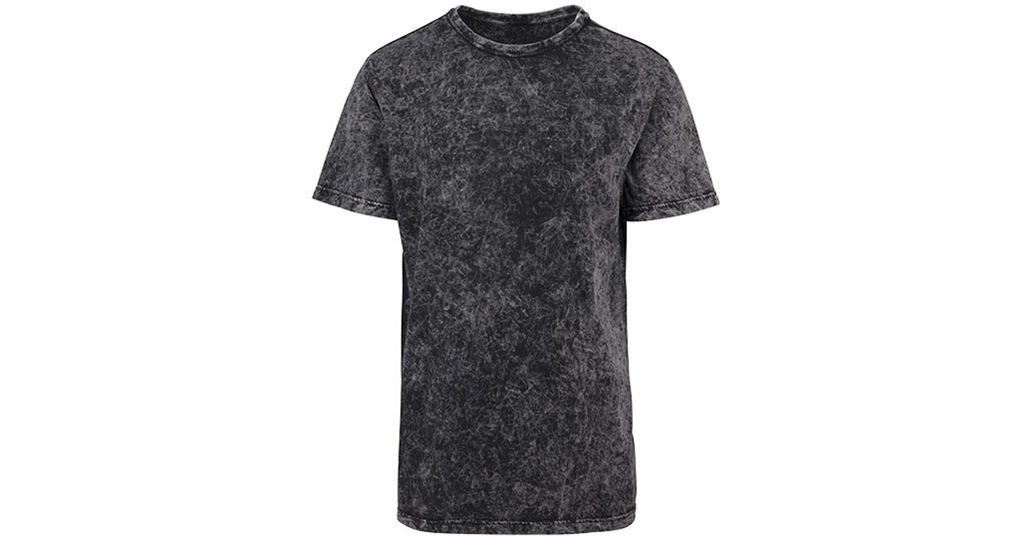 Acid washed tee Tee shirt coton unique BUILD YOUR BRAND by070 ...