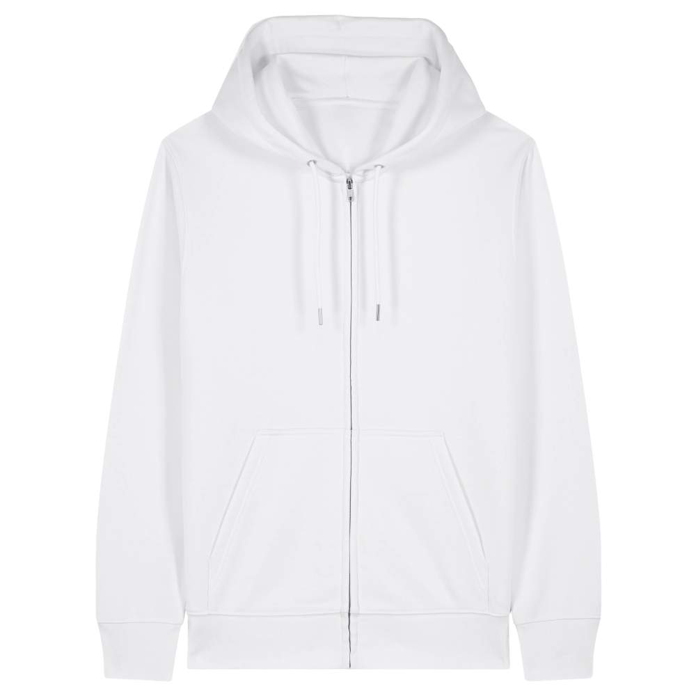 Connector 2.0 Sweat zippé algodão orgânico personalização stsu207 - White
