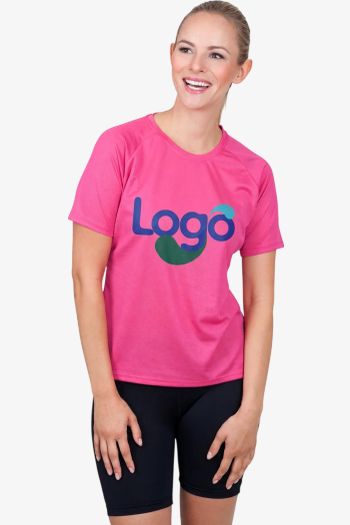Image produit Ladies rainbow tech tee csl01