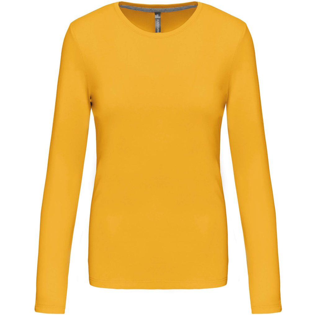 Image produit Langärmeliges Rundhals-T-Shirt für Damen k383