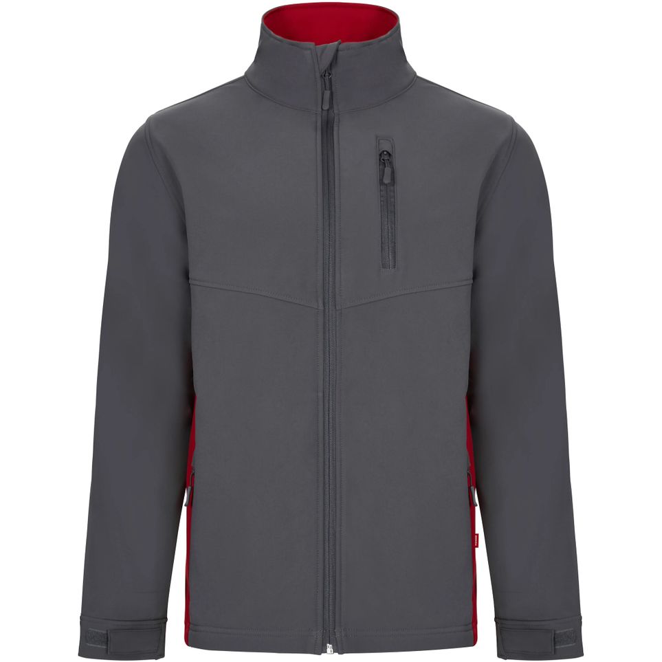 grey/red