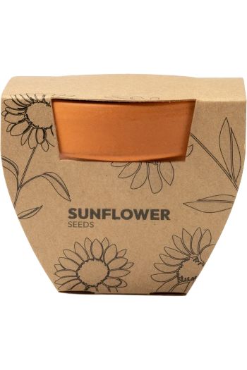 GIRAX vaso per fiori in terracotta mc1036 - Beige