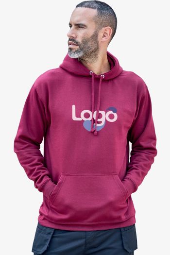 Image produit Pro hoodie Sweat capuche doublé coton polyester rx350