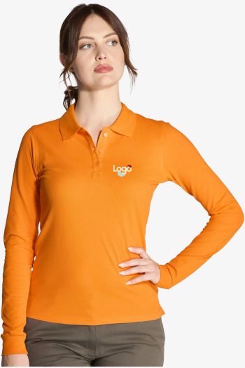 Image produit Polo regular lady long sleeves popl200ls