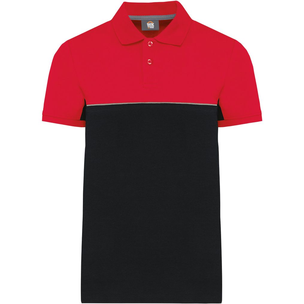 Image produit Zweifarbiges Poloshirt wk210