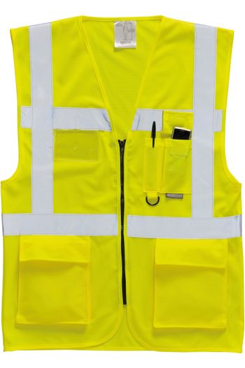 Gilet ad alta visibilità esecutivo s476 - Yellow