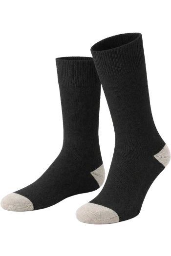 Morgan chaussettes chaussette 201 - Noir / Gris perle