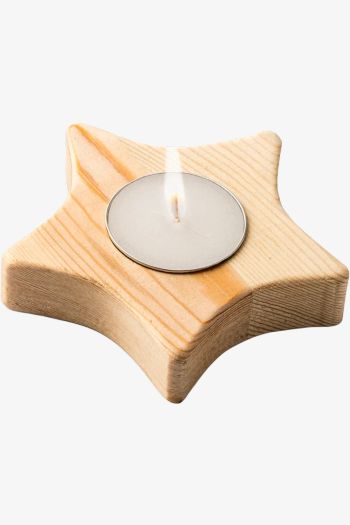 Image produit MAKA stervormige houtkaars vl1312-et