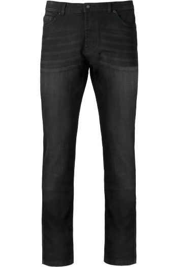 Jeans basic Pantaloni cotone moderni k743 - Black rinse
