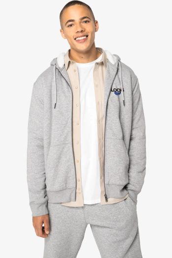 Image produit Sweat zippé doublé sherpa ns460