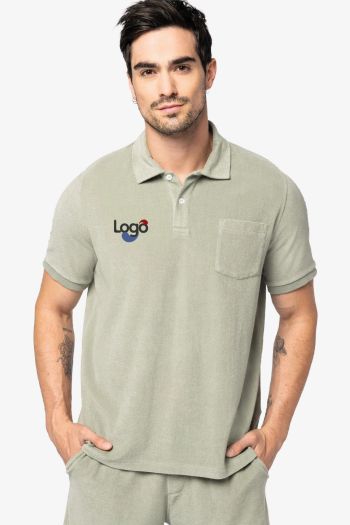 Image produit Terry polo washed men ns227