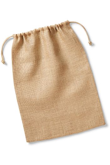Bolsa de almacenamiento en yute w415 - Natural