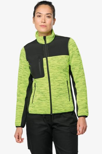 Image produit Veste recyclée polytricot femme softshell wk9109