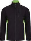 black/lime