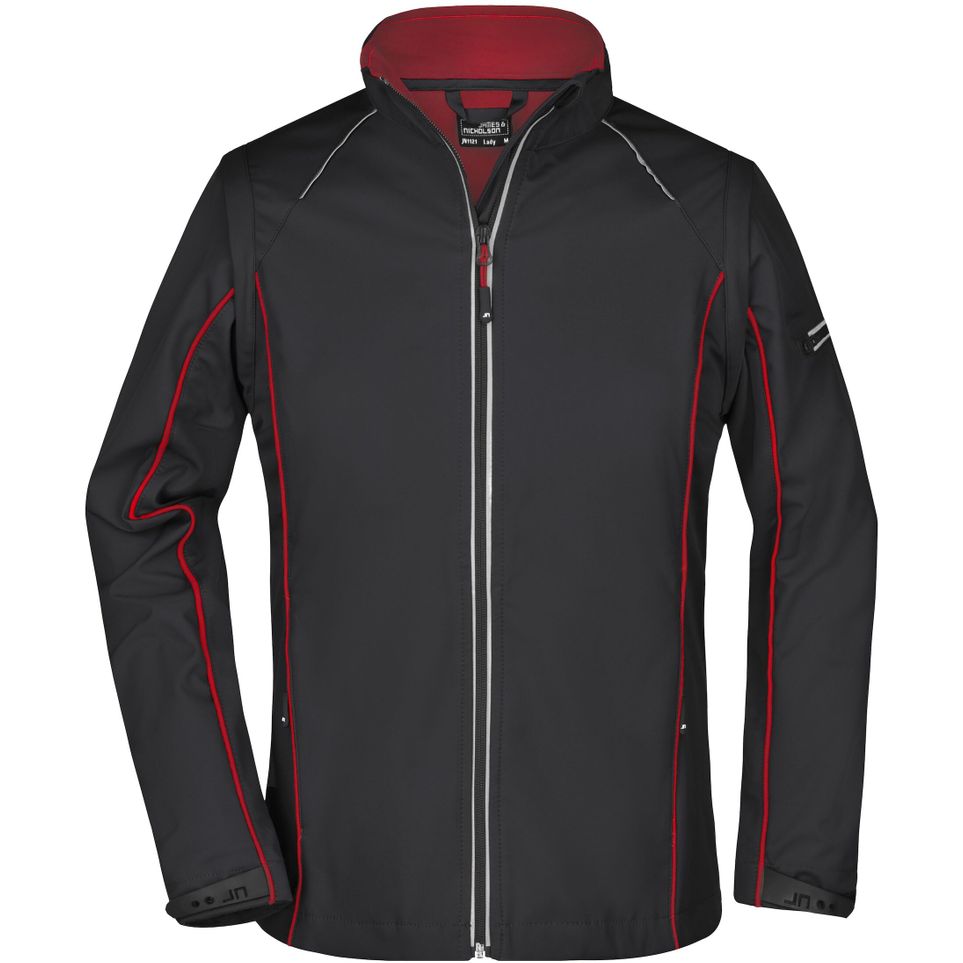 black/red