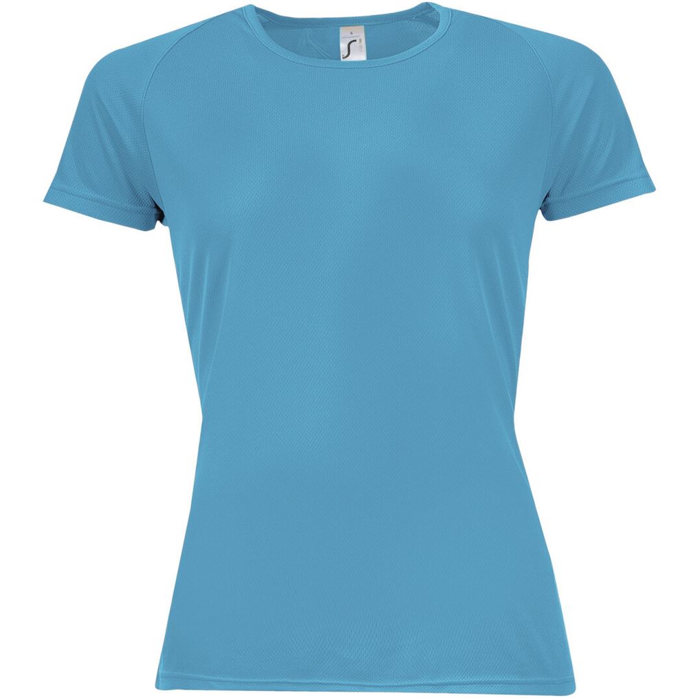 Image produit Camiseta de mulher esportiva respirável de poliéster 01159
