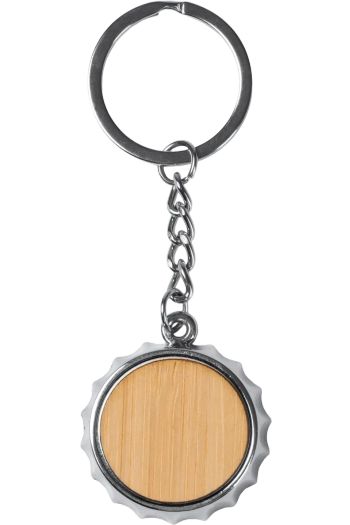 DUPONT porte-clés bambou métal ko1800 - Argent