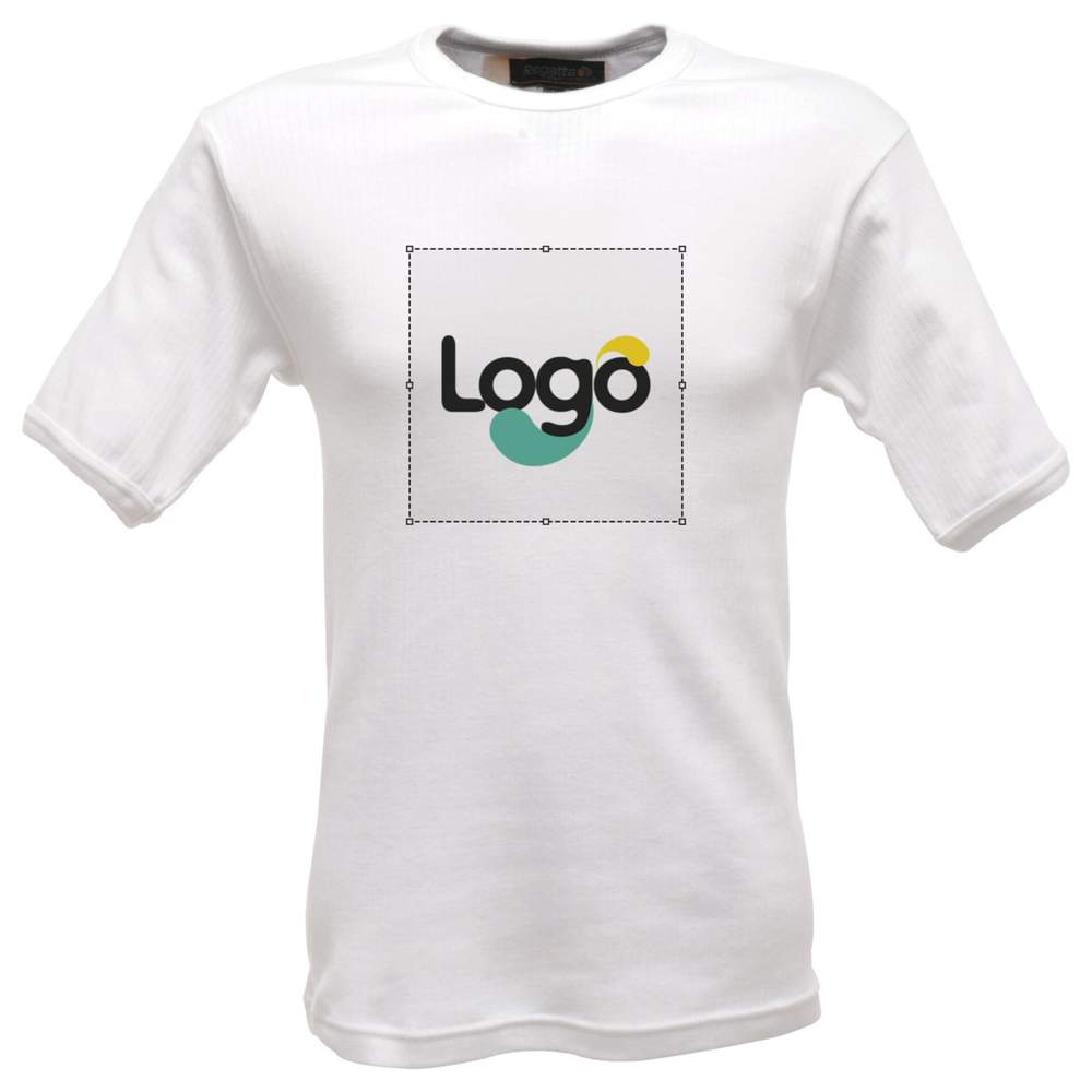 Giubbotto termico maniche corte tru111 personalizzazione - White
