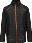 black/orange
