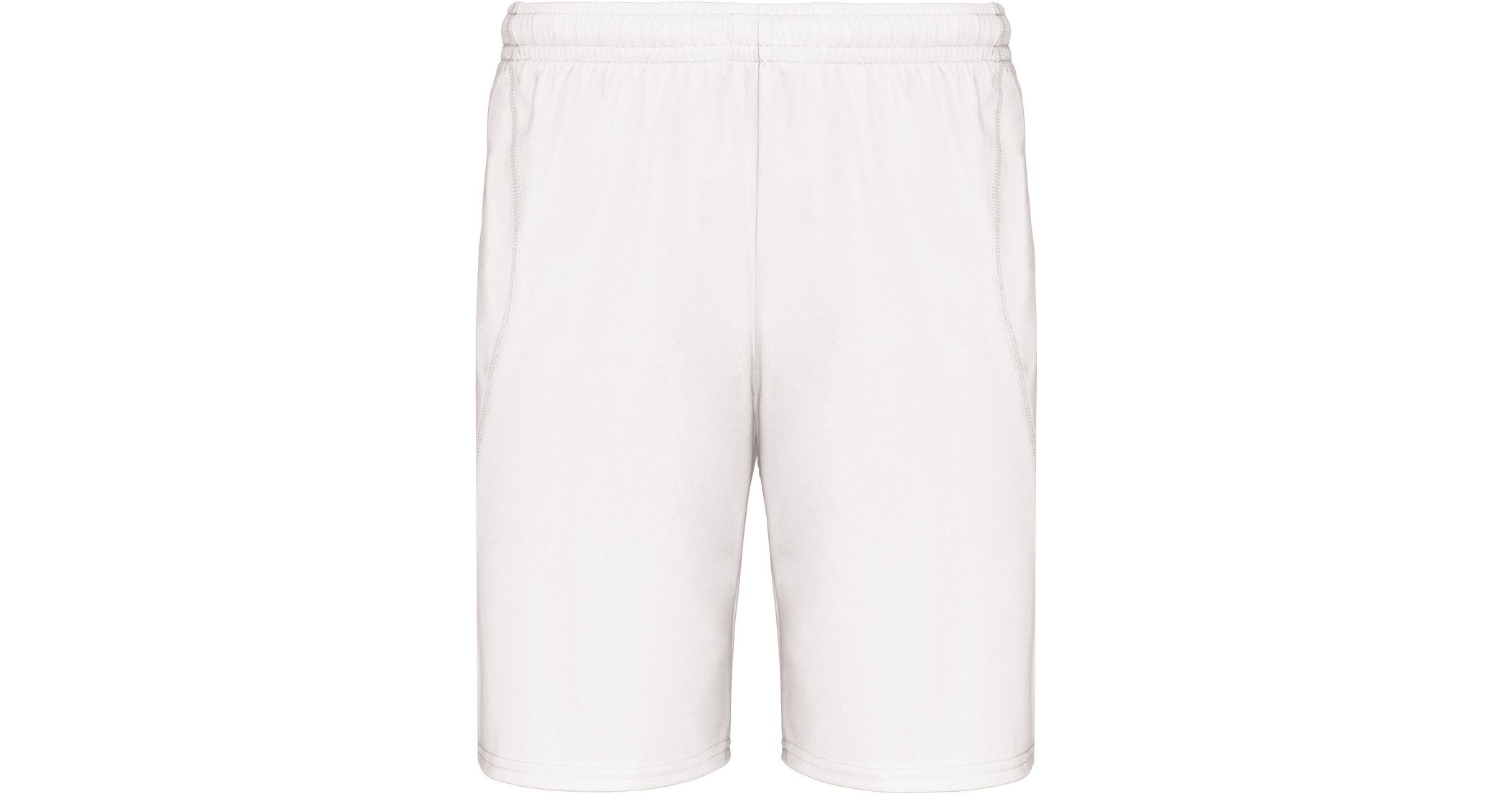 Short de sport PROACT pa101 personnalisable avec votre logo - White