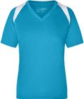 turquoise/white