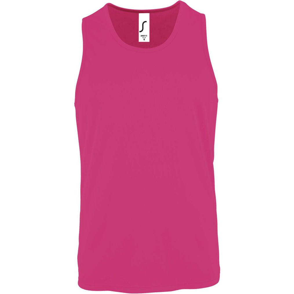 Image produit Sporty tt men Polyester Breathable Men's Tank Top 02073
