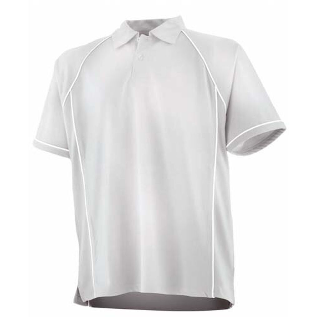 Image produit Men's piped performance polo Polo gestrickte Jersey lv370