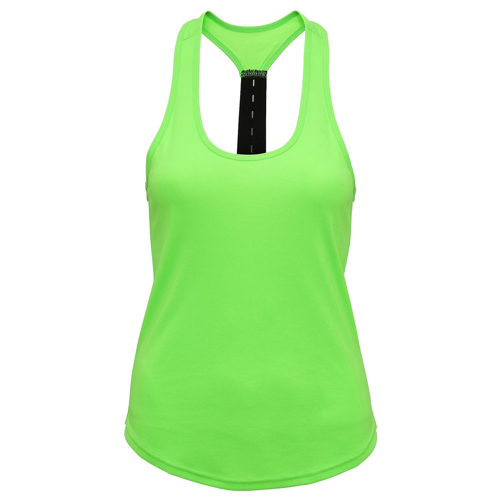 Top de rendimiento mujer espalda nadador tr027 - Lightning green