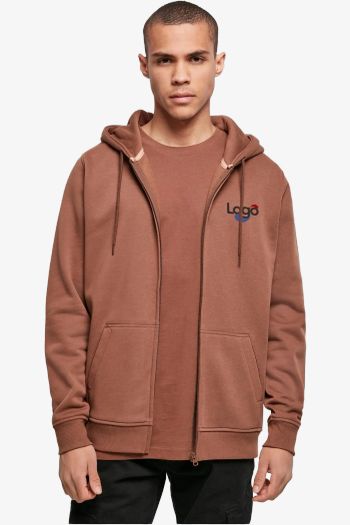 Image produit Heavy zip hoody Sweat coton polyester by012