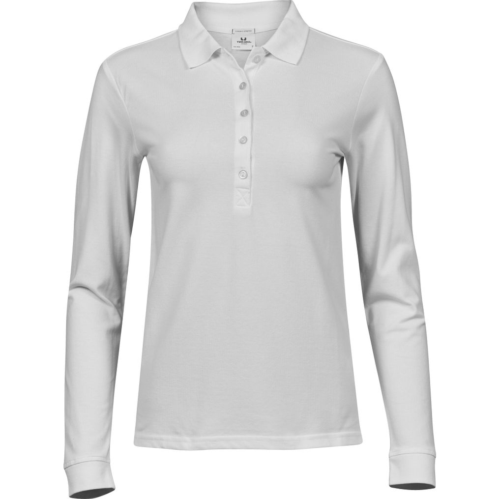 Image produit Damen Luxus LS Stretch Polo 146