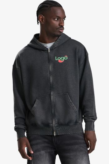 Image produit Vintage Washed Zoodie sudadera con capucha jh185