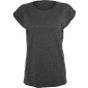 Image produit Damen Tee mit verlängerten Schultern T-Shirt Baumwolle Viskose by021