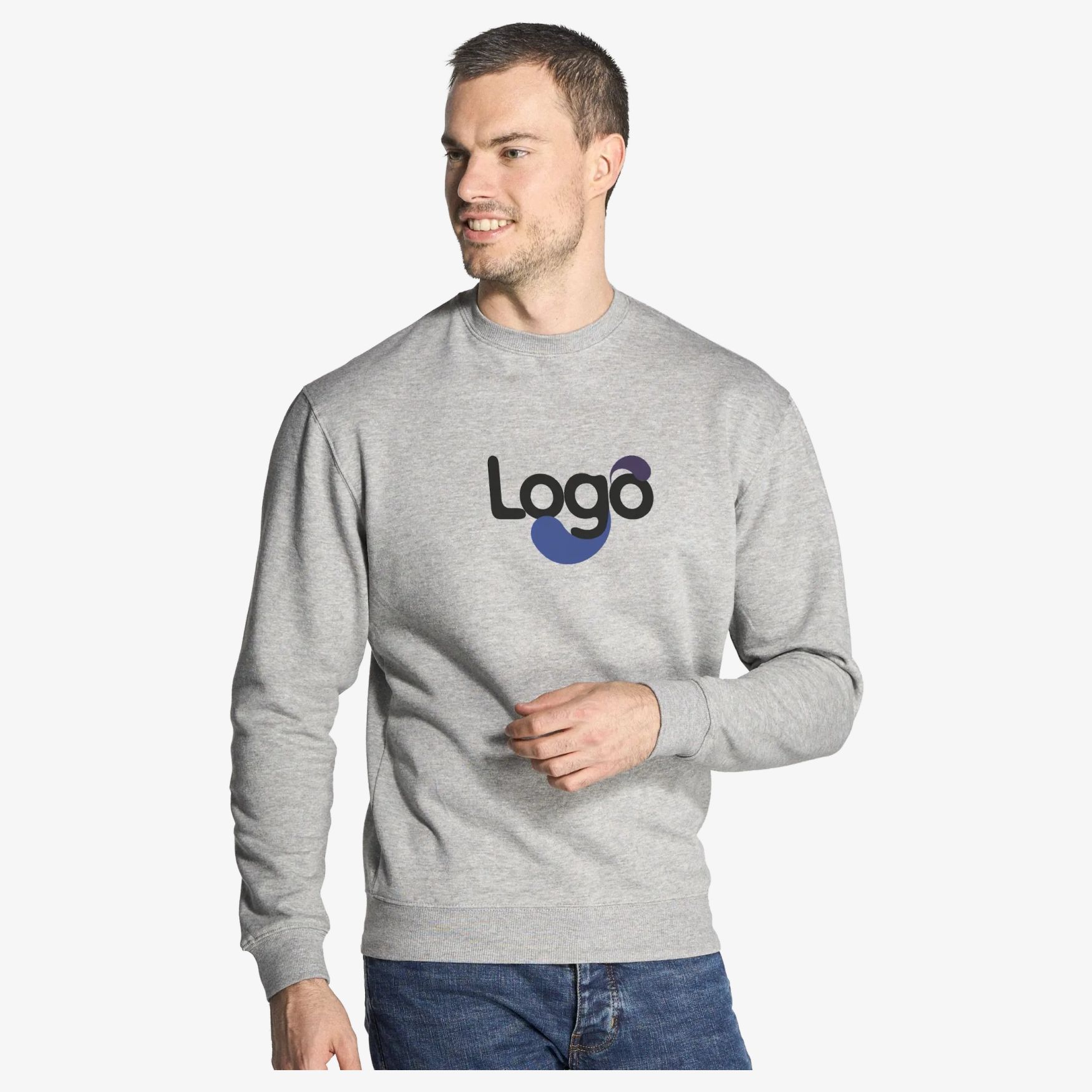 Unisex CVC sweatshirt Rundhalssweatshirt swcr275 Anpassbar