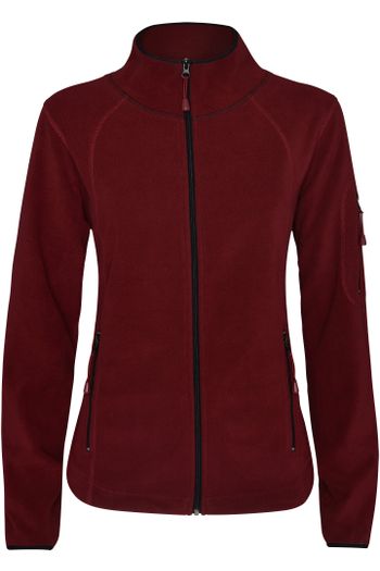 Luciane woman Giacca in pile donna sm1196 - Grenat