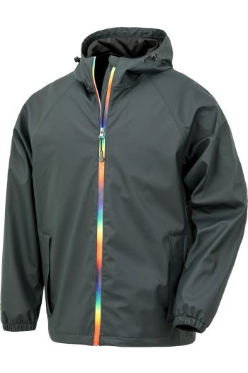 Rainbow giacca impermeabile r908x - Black olive