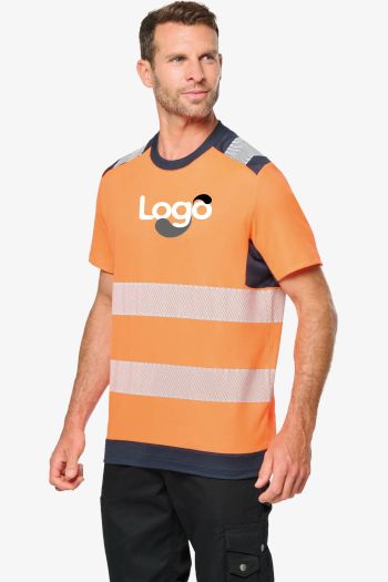 Image produit T Shirt Sécurité Recyclé Manches Courtes Unisexe tee-shirt wk360