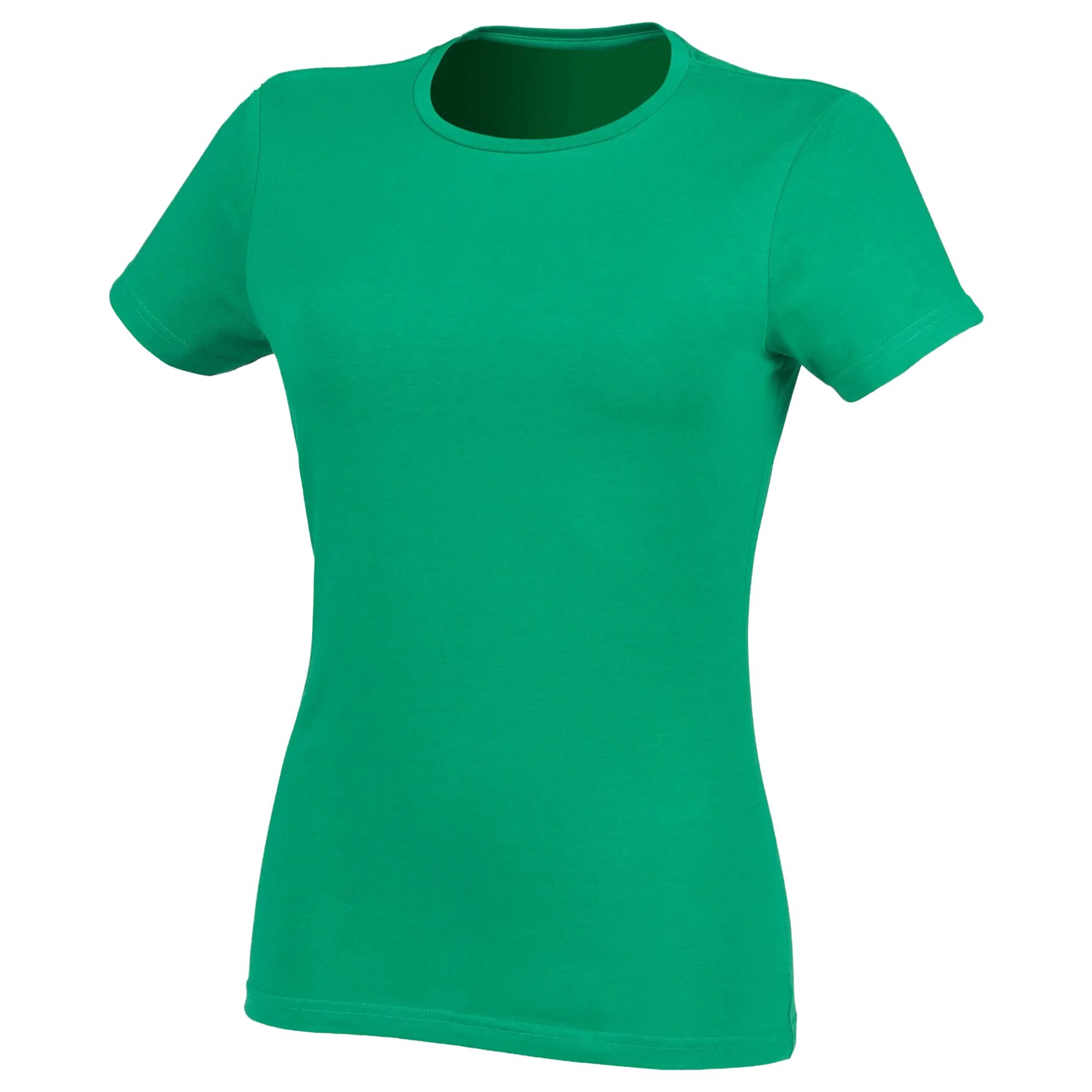 Women's feel good stretch tee-shirt sk121 - Green