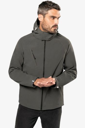 Image produit Jaqueta softshell com capuz homem k413