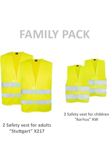 Gilets sécurité ingolstadt fp100 - Signal yellow