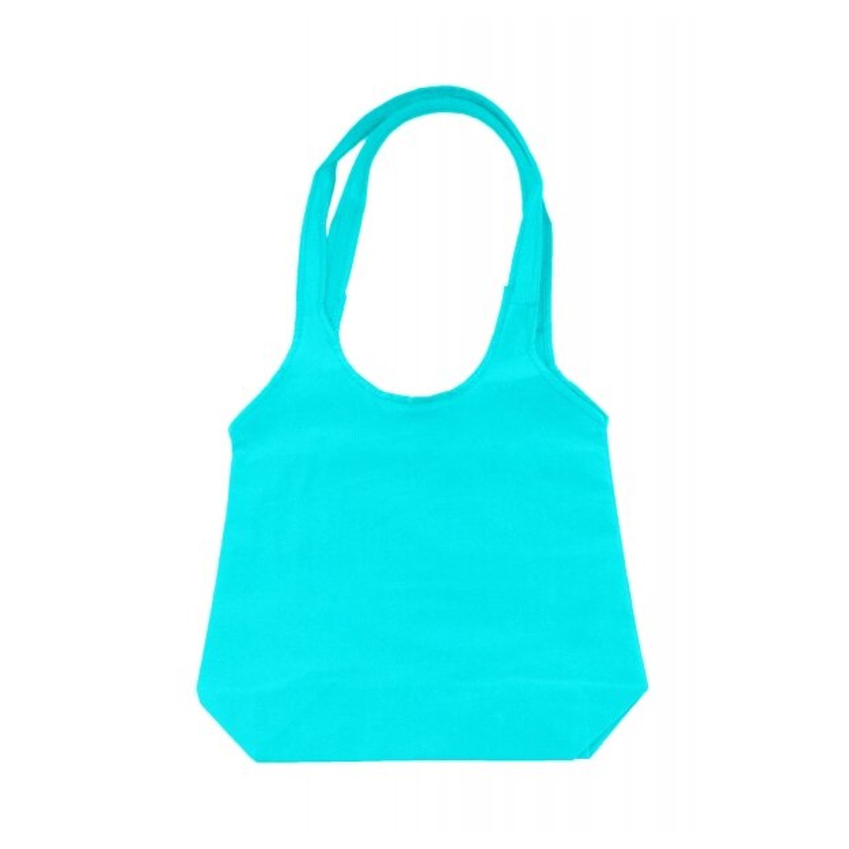 Fashion shopper Shopping bag fabric pp-4341-fs - Turquoise