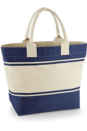 deck bag Sac coton qd26 - Navy / Natural
