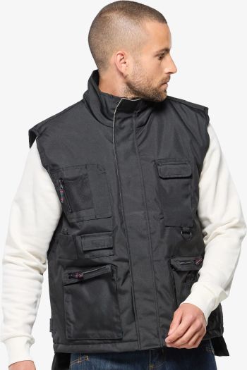 Image produit Bodywarmer polyester fackor med zippade fickor pk350