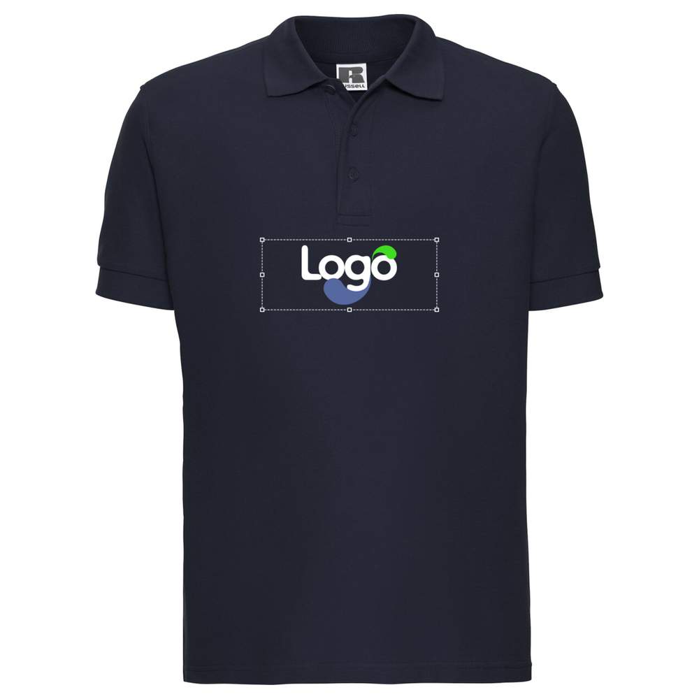 Polo in cotone pettinato definitivo r-577m-0 personalizzazione - French xxl