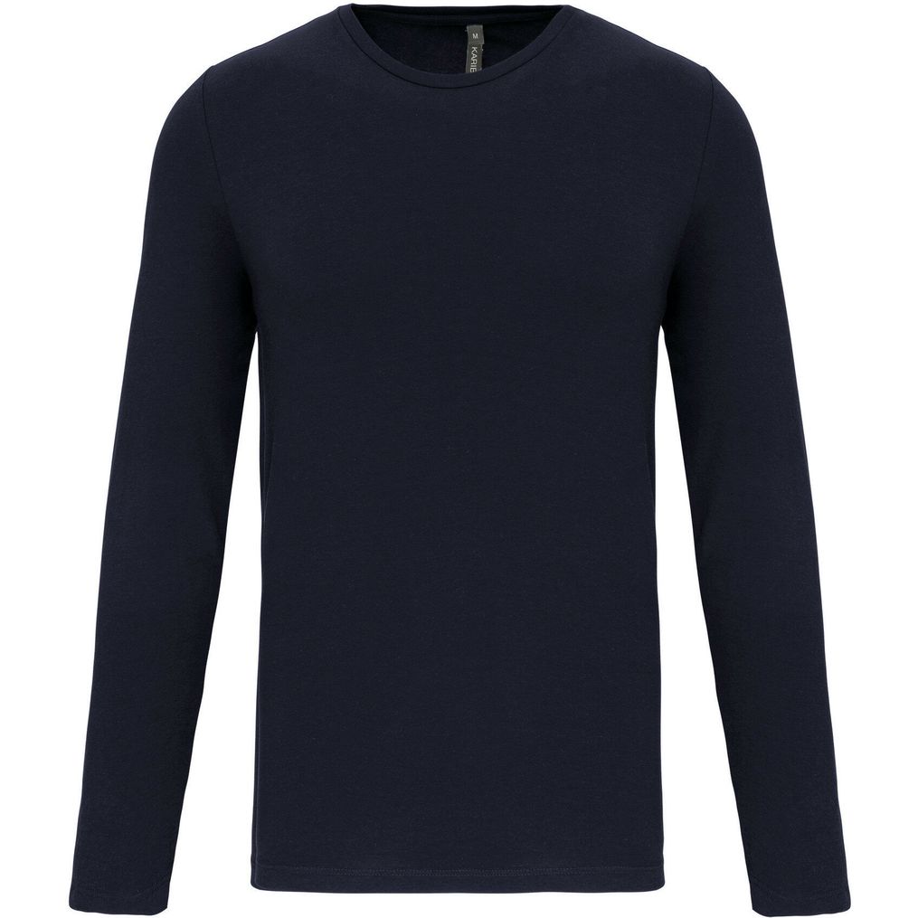 Image produit T-shirt col rond manches longues homme k3016