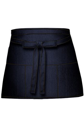 Cocktail-Schürze aus Jeans cs3060jns_5330 - Denim