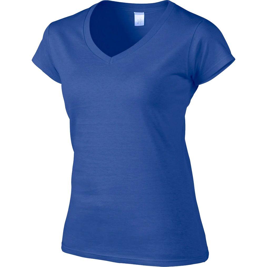 Image produit Camiseta feminina com decote em V 64V00L 64v00l